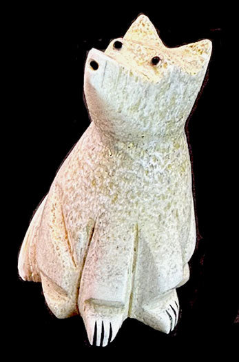 Claudia Peina Sitting Wolf Fetish