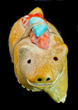 Francis Leekya (D) Zuni Rock Bear Fetish