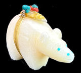 Peter and Dinah Gasper (D) Ivory stone Bear Fetish