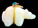 Peter and Dinah Gasper (D) Ivory stone Bear Fetish