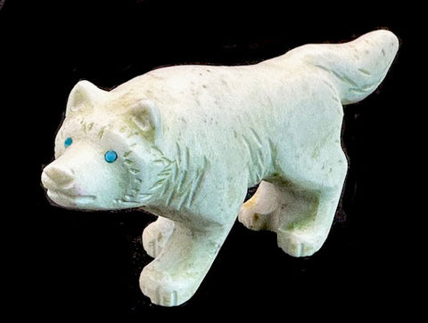 Tracking White Wolf Fetish