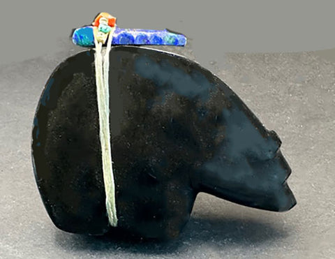 Large Emery Eriacho (D) Jet Bear Fetish