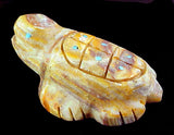Indian Turtle Fetish Southwestern Pueblo Zuni Indian Hand Carved Artifact