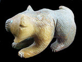 Southwestern Bobcat Fetish Native American Stone Animal Carving