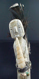 Teddy Weahkee Antler Priest Figure Native American Carving