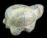 Edo:wa Fetish American Indian Stone Turtle Carving