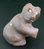 Brown Bear Fetish Zuni Indian Stone Animal Carving