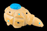 Leekya Turtle Fetish Native American Stone Reptile Carving