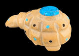 Leekya Turtle Fetish American Indian Stone Reptile Carving