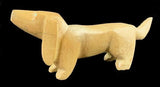 Leekya Dachshund Fetish Native American Stone Animal Carving