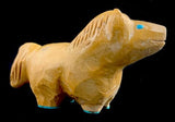 Francis Leekya Horse Carving Native American Stone Animal Fetish